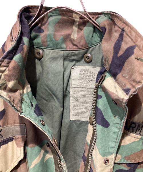 US ARMY（ユーエスアーミー）US ARMY (ユーエスアーミー) M65ジャケット グリーン×ブラウン サイズ:MEDIUM REGULARの古着・服飾アイテム