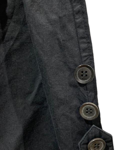 Y's（ワイズ）Y's (ワイズ) プリーツワイドロールアップクロップドパンツ ブラック サイズ:2の古着・服飾アイテム