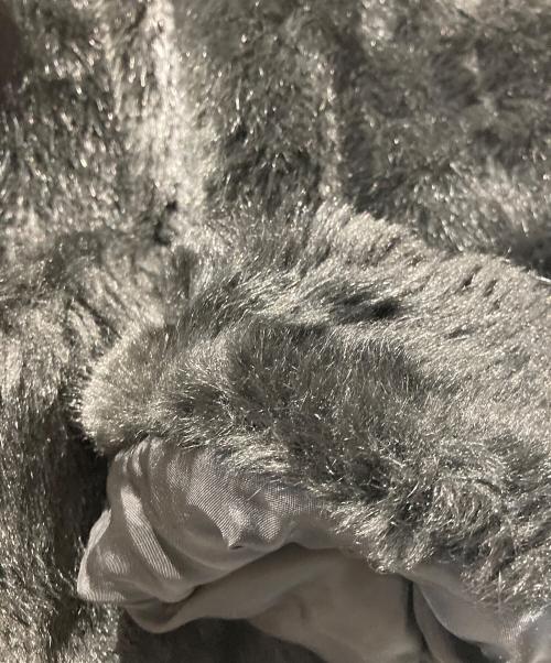 doublet（ダブレット）doublet (ダブレット) HAND PAINTED FUR JACKT ブラック サイズ:Ｍの古着・服飾アイテム