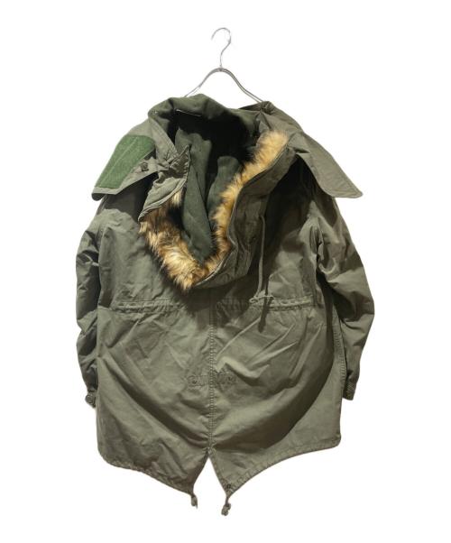 HOUSTON（ヒューストン）HOUSTON (ヒューストン) EXTREME COLD WEATHER PARKA グリーン サイズ:XSの古着・服飾アイテム