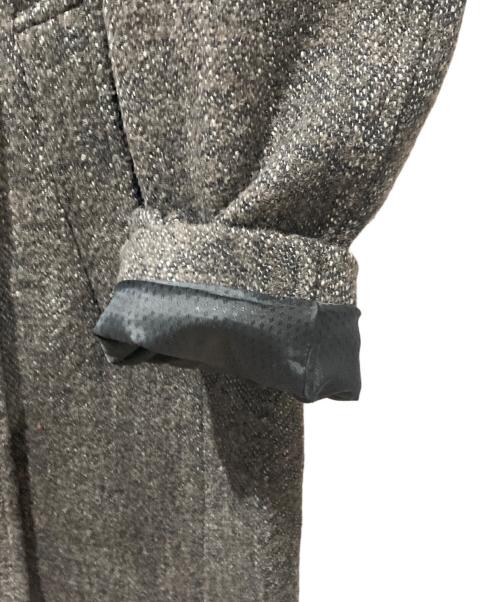 MEN'S BIGI（メンズビギ）MEN'S BIGI (メンズビギ) ヴィンテージツイードダブルブレステッドコート グレー サイズ:2の古着・服飾アイテム