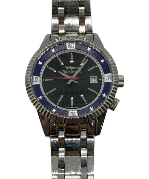 Vivienne Westwood（ヴィヴィアンウエストウッド）Vivienne Westwood (ヴィヴィアンウエストウッド) 腕時計 シルバーの古着・服飾アイテム