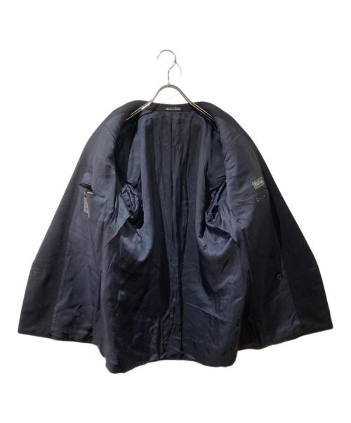 ERMENEGILDO ZEGNA（エルメネジルド・ゼニア）Ermenegildo Zegna (エルメネジルド・ゼニア) カシミヤダブルジャケット ネイビー サイズ:48の古着・服飾アイテム