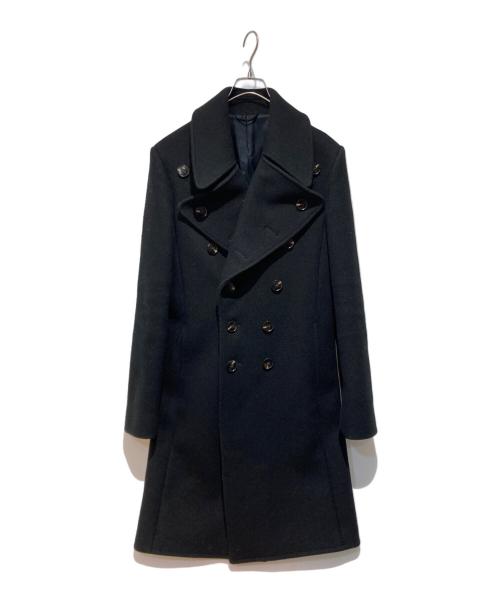 BALENCIAGA（バレンシアガ）BALENCIAGA (バレンシアガ) ダブルロングコート ブラック サイズ:44の古着・服飾アイテム