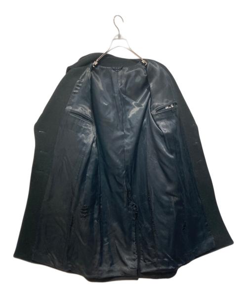 BALENCIAGA（バレンシアガ）BALENCIAGA (バレンシアガ) ダブルロングコート ブラック サイズ:44の古着・服飾アイテム