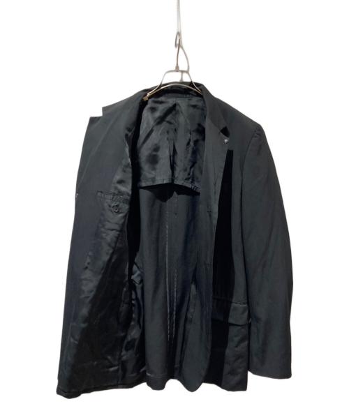 Y's（ワイズ）Y's (ワイズ) 襟刺繍3Bテーラードジャケット ブラック サイズ:4の古着・服飾アイテム