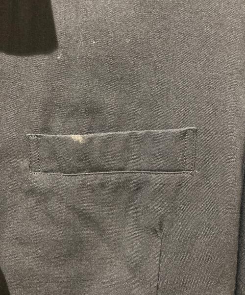 Y's（ワイズ）Y's (ワイズ) 襟刺繍3Bテーラードジャケット ブラック サイズ:4の古着・服飾アイテム