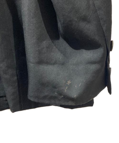 Y's（ワイズ）Y's (ワイズ) 襟刺繍3Bテーラードジャケット ブラック サイズ:4の古着・服飾アイテム