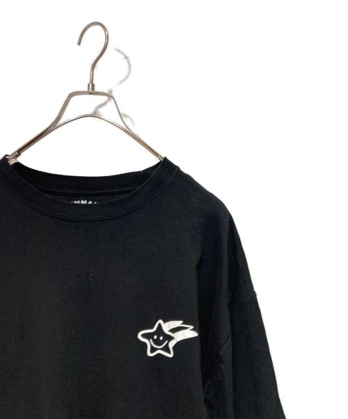 MINNANO（ミンナノ）MINNANO (ミンナノ) DOVER STREET MARKET GINZA (ドーバー ストリート マーケット ギンザ) プリントTシャツ ブラック サイズ:XLの古着・服飾アイテム