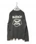 THE SUGAR PUNCH (シュガーパンチ) BLEACH L/S TEE ブラック サイズ:XL：13000円