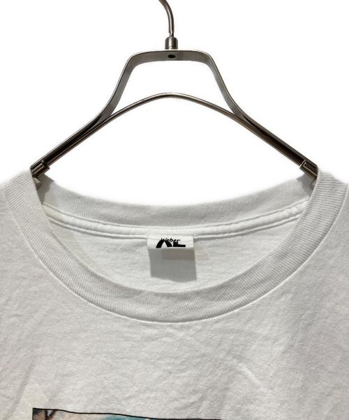 WEBER（ウェーバー）WEBER (ウェーバー) プリントカットソー ホワイト サイズ:XLの古着・服飾アイテム