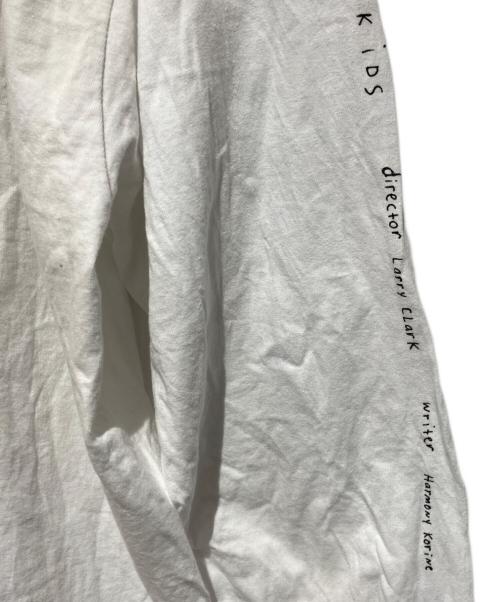 WEBER（ウェーバー）WEBER (ウェーバー) プリントカットソー ホワイト サイズ:XLの古着・服飾アイテム