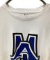 中古・古着 Champion (チャンピオン) Mental Athletic プリントカットソー ホワイト×ネイビー サイズ:XL：7000円