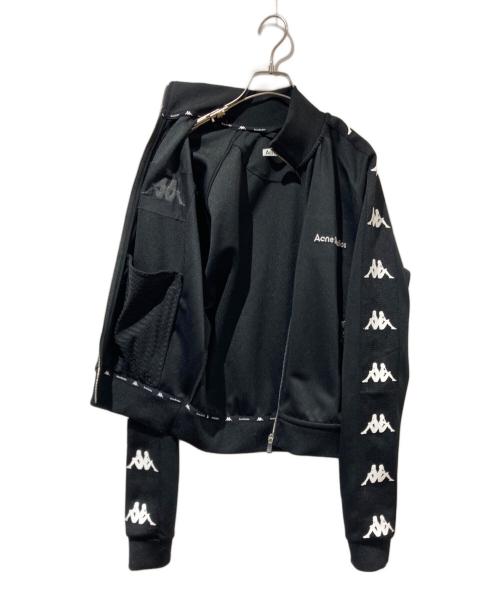 Acne studios（アクネ ストゥディオス）Acne studios (アクネ ストゥディオス) KAPPA (カッパ) コラボ トラックジャケット ブラック サイズ:XSの古着・服飾アイテム
