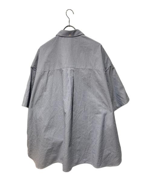 FreshService（フレッシュサービス）FreshService (フレッシュサービス) DRY OXFORD CORPORATE SHIRT ブルー×ホワイト サイズ:Ｌの古着・服飾アイテム