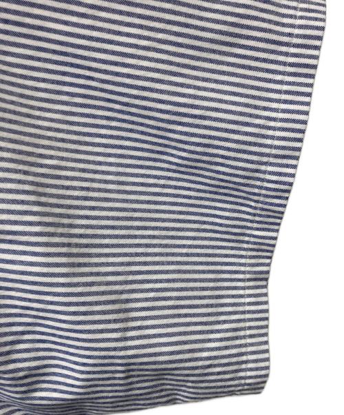 FreshService（フレッシュサービス）FreshService (フレッシュサービス) DRY OXFORD CORPORATE SHIRT ブルー×ホワイト サイズ:Ｌの古着・服飾アイテム