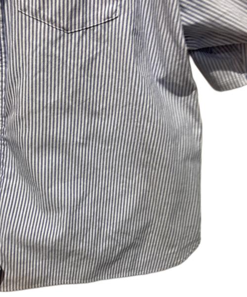 FreshService（フレッシュサービス）FreshService (フレッシュサービス) DRY OXFORD CORPORATE SHIRT ブルー×ホワイト サイズ:Ｌの古着・服飾アイテム