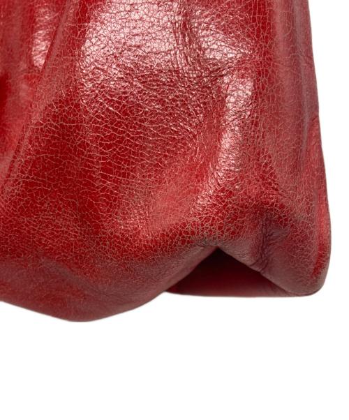 MIU MIU（ミュウミュウ）MIU MIU (ミュウミュウ) ハンドバッグ レッドの古着・服飾アイテム