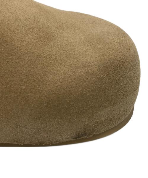 PRADA（プラダ）PRADA (プラダ) スウェードミュール ベージュ サイズ:7の古着・服飾アイテム