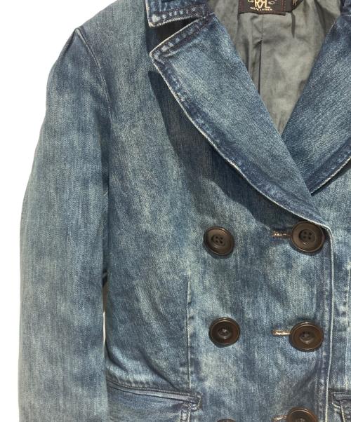 RRL（ダブルアールエル）RRL (ダブルアールエル) ダブルブレストデニムジャケット インディゴ サイズ:1の古着・服飾アイテム