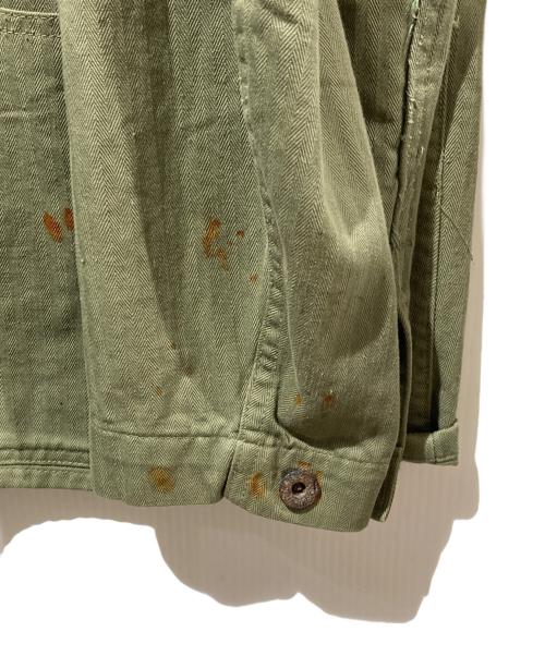 USMC（ユーエスエムシー）USMC (ユーエスエムシー) P-41 HBTジャケット オリーブ サイズ:40の古着・服飾アイテム