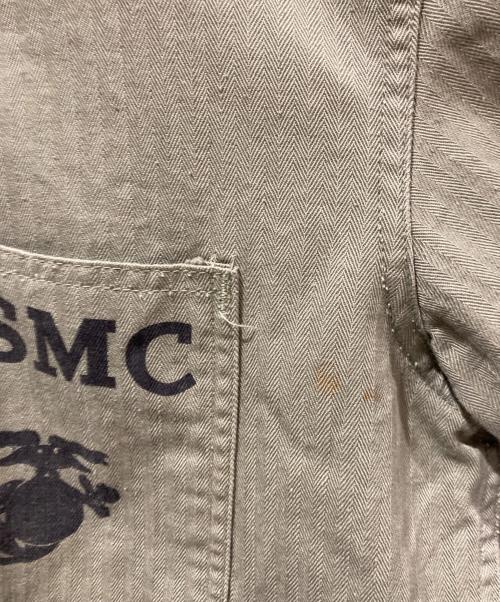 USMC（ユーエスエムシー）USMC (ユーエスエムシー) P-41 HBTジャケット オリーブ サイズ:40の古着・服飾アイテム