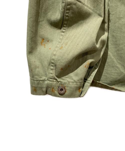 USMC（ユーエスエムシー）USMC (ユーエスエムシー) P-41 HBTジャケット オリーブ サイズ:40の古着・服飾アイテム