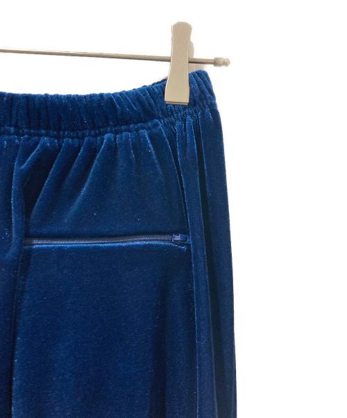 BALENCIAGA（バレンシアガ）BALENCIAGA (バレンシアガ) Velor Wide Pants ブルー サイズ:XSの古着・服飾アイテム