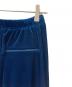 中古・古着 BALENCIAGA (バレンシアガ) Velor Wide Pants ブルー サイズ:XS：25000円