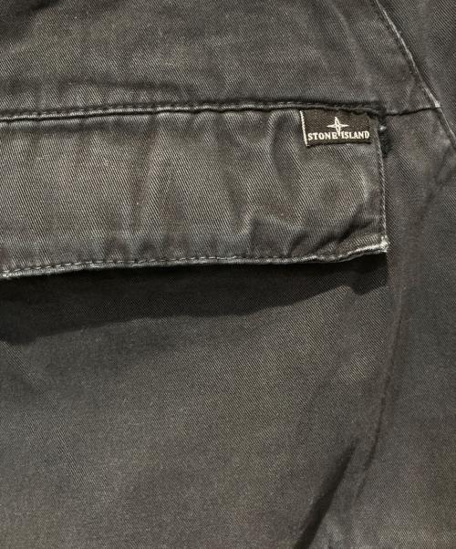 STONE ISLAND（ストーンアイランド）STONE ISLAND (ストーンアイランド) カーゴパンツ ブラック サイズ:W30の古着・服飾アイテム