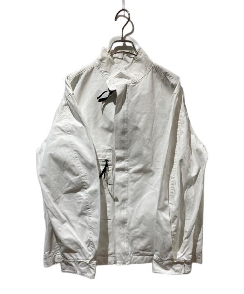 C.P COMPANY（シーピーカンパニー）C.P COMPANY (シーピーカンパニー) コットンジャケット ホワイト サイズ:48の古着・服飾アイテム