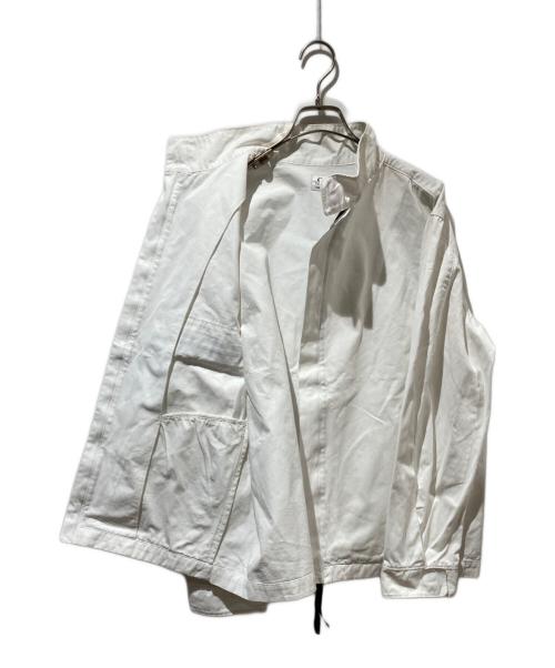 C.P COMPANY（シーピーカンパニー）C.P COMPANY (シーピーカンパニー) コットンジャケット ホワイト サイズ:48の古着・服飾アイテム