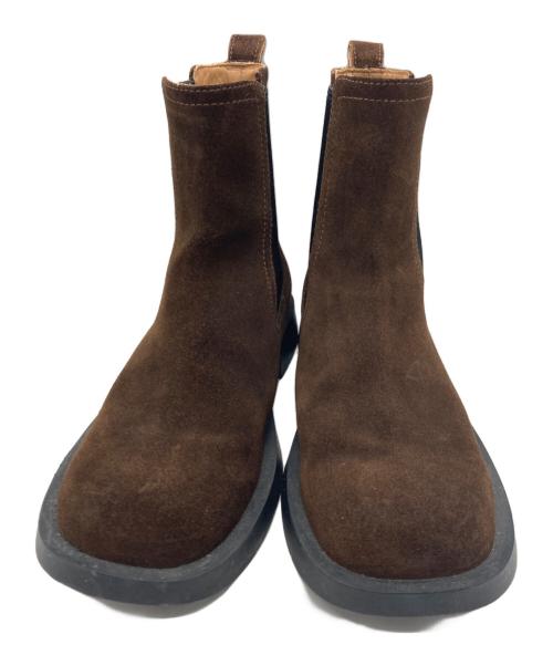 CAMPER（カンペール）CAMPER (カンペール) ヌバックチェルシーブーツ ブラウン サイズ:26㎝の古着・服飾アイテム
