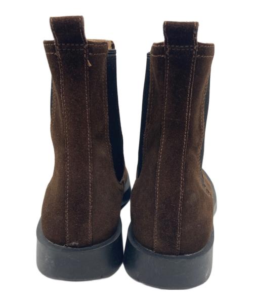 CAMPER（カンペール）CAMPER (カンペール) ヌバックチェルシーブーツ ブラウン サイズ:26㎝の古着・服飾アイテム