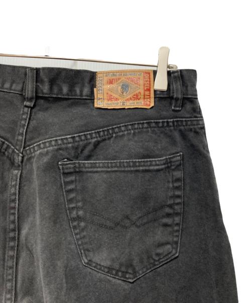 DIESEL（ディーゼル）DIESEL (ディーゼル) ブラックデニム ブラック サイズ:W35の古着・服飾アイテム
