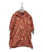 POLO RALPH LAURENポロ・ラルフローレン）の古着「アロハシャツ」｜レッド