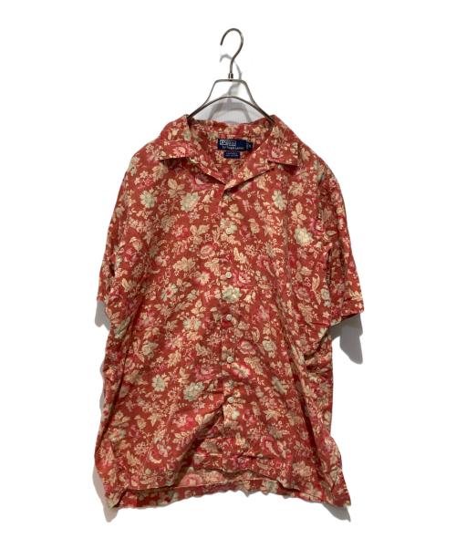 POLO RALPH LAUREN（ポロ・ラルフローレン）POLO RALPH LAUREN (ポロ・ラルフローレン) アロハシャツ レッド サイズ:Mの古着・服飾アイテム