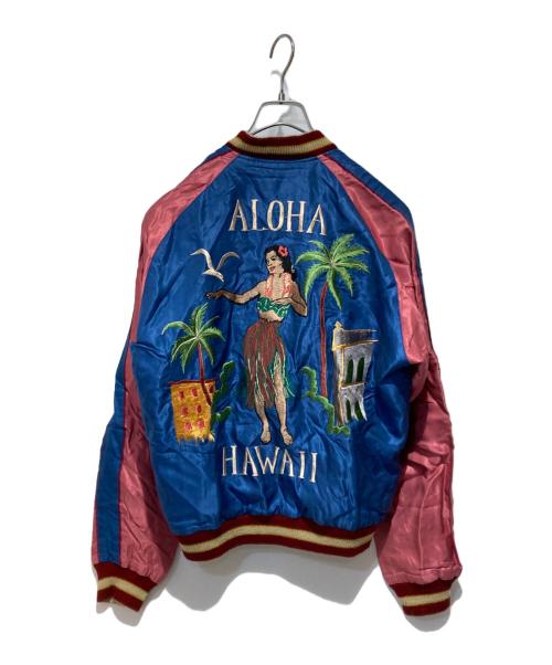 東洋エンタープライズ（トウヨウエンタープライズ）東洋エンタープライズ (トウヨウエンタープライズ) AIRBORNE×ALOHA HAWAII ブラック×ブルー サイズ:Mの古着・服飾アイテム