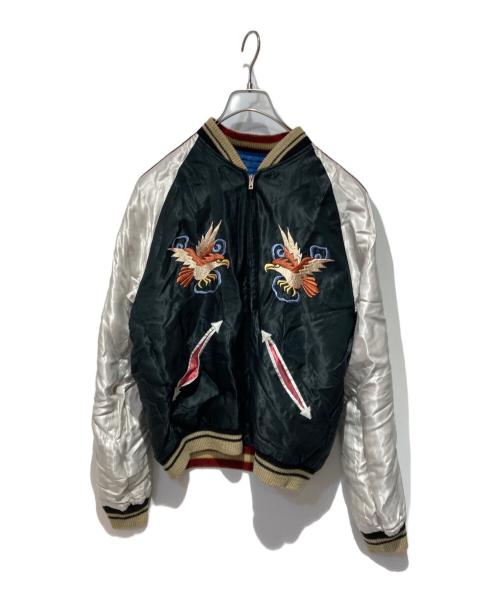 東洋エンタープライズ（トウヨウエンタープライズ）東洋エンタープライズ (トウヨウエンタープライズ) AIRBORNE×ALOHA HAWAII ブラック×ブルー サイズ:Mの古着・服飾アイテム