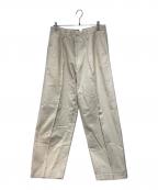 Y's for menワイズフォーメン）の古着「90’s 2タックコットンワイドスラックス」｜アイボリー