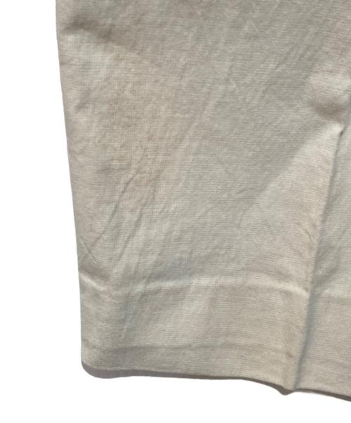 Y's for men（ワイズフォーメン）Y'S for men (ワイズフォーメン) 90’s 2タックコットンワイドスラックス アイボリー サイズ:Lの古着・服飾アイテム