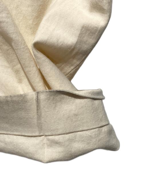 Y's for men（ワイズフォーメン）Y'S for men (ワイズフォーメン) 90’s 2タックコットンワイドスラックス アイボリー サイズ:Lの古着・服飾アイテム