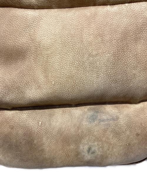 RRL（ダブルアールエル）RRL (ダブルアールエル) Teslin Deerskin Down Vest ブラウン サイズ:Sの古着・服飾アイテム