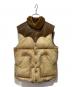 RRL（ダブルアールエル）の古着「Teslin Deerskin Down Vest」｜ブラウン