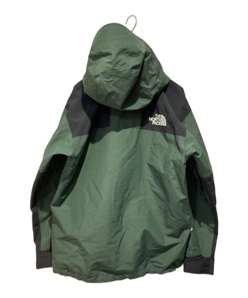 THE NORTH FACE（ザ ノース フェイス）THE NORTH FACE (ザ ノース フェイス) MOUNTAIN JACKET GORE-TEX グリーン×ブラック サイズ:Mの古着・服飾アイテム