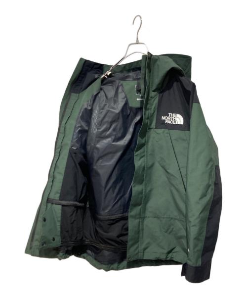 THE NORTH FACE（ザ ノース フェイス）THE NORTH FACE (ザ ノース フェイス) MOUNTAIN JACKET GORE-TEX グリーン×ブラック サイズ:Mの古着・服飾アイテム