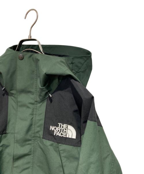 THE NORTH FACE（ザ ノース フェイス）THE NORTH FACE (ザ ノース フェイス) MOUNTAIN JACKET GORE-TEX グリーン×ブラック サイズ:Mの古着・服飾アイテム