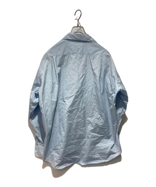 eL（エル）EL (エル) 100/2 Regulercollar SH ブルー サイズ:2の古着・服飾アイテム