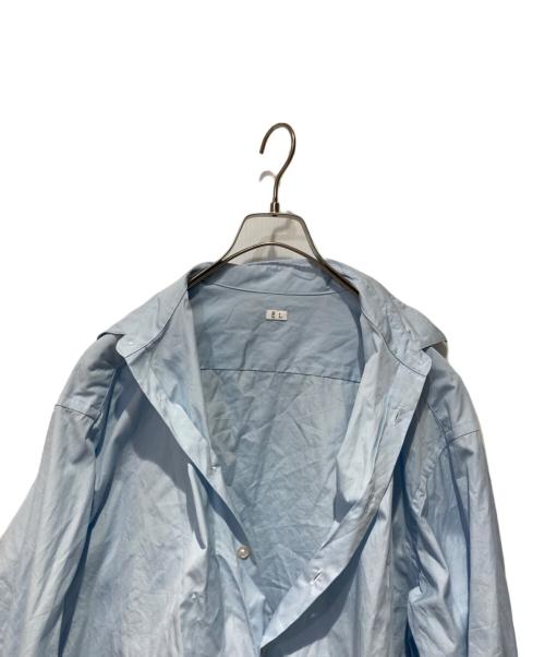 eL（エル）EL (エル) 100/2 Regulercollar SH ブルー サイズ:2の古着・服飾アイテム