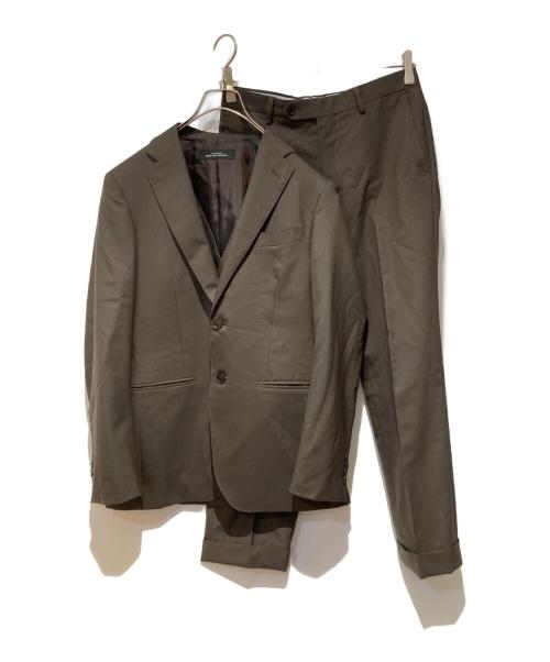 green label relaxing（グリーンレーベルリラクシング）green label relaxing (グリーンレーベルリラクシング) 3ピースセットアップスーツ ブラウン サイズ:42の古着・服飾アイテム